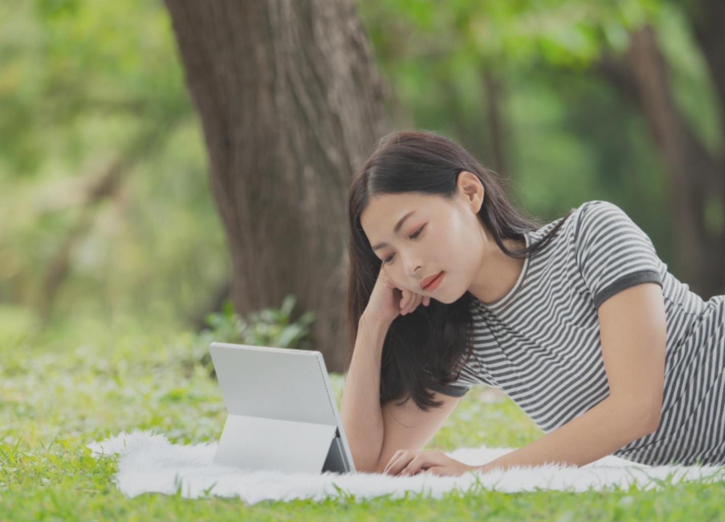 Financial analysis workspace with documents and calculator