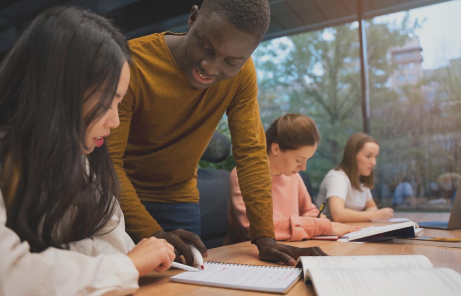 Team collaboration on comprehensive financial analysis project